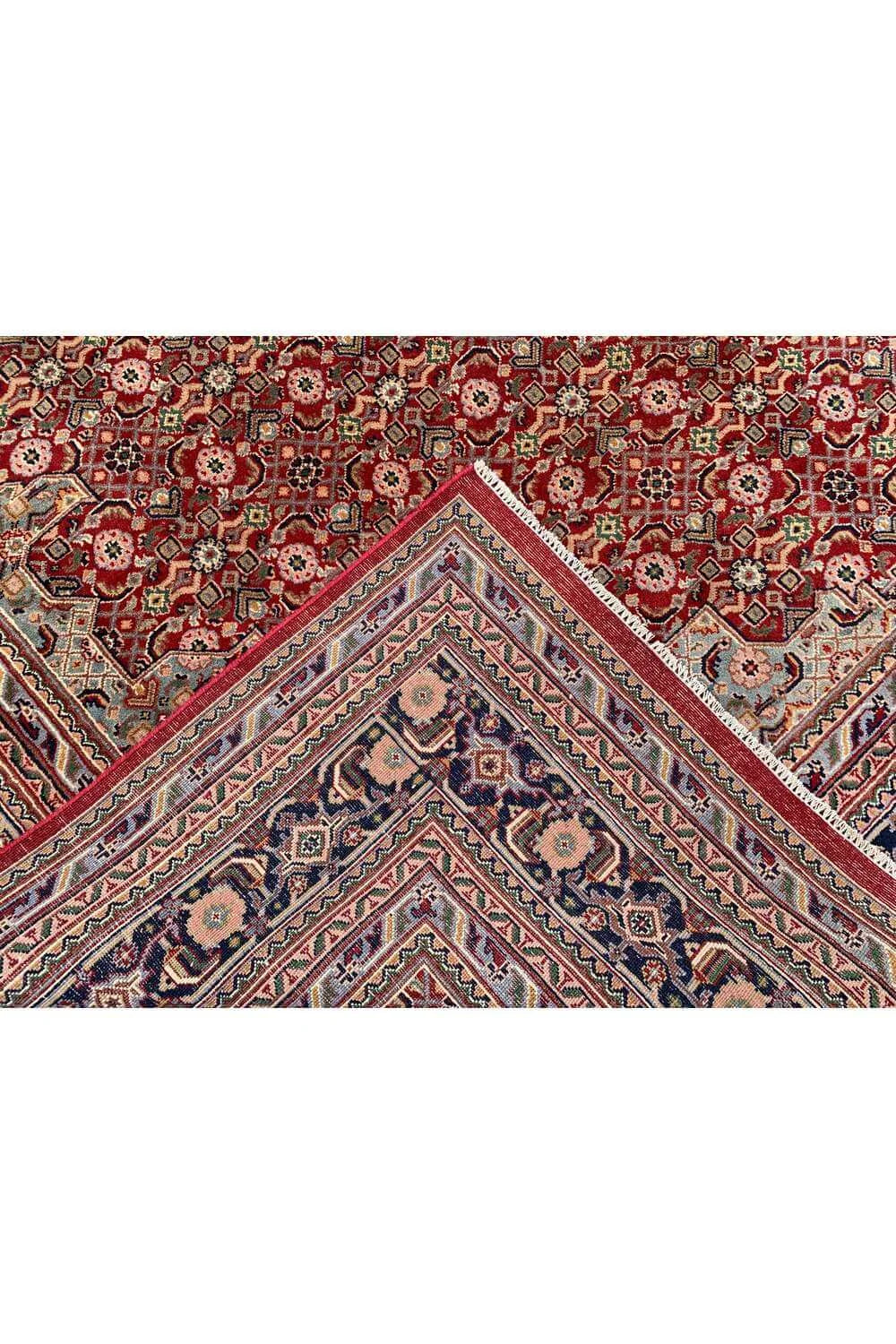 Amazing Hand Knotted Vintage bijour Wool Area Rug 11.5 x 8.5 Ft