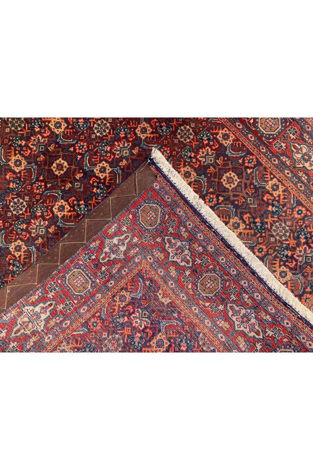Amazing Hand Knotted Vintage Bijour Wool Area Rug 4.9 x 3.3 Ft