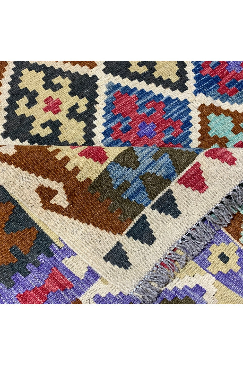 MODERN CHOBI KILIM 6.4 X 5.3 FT