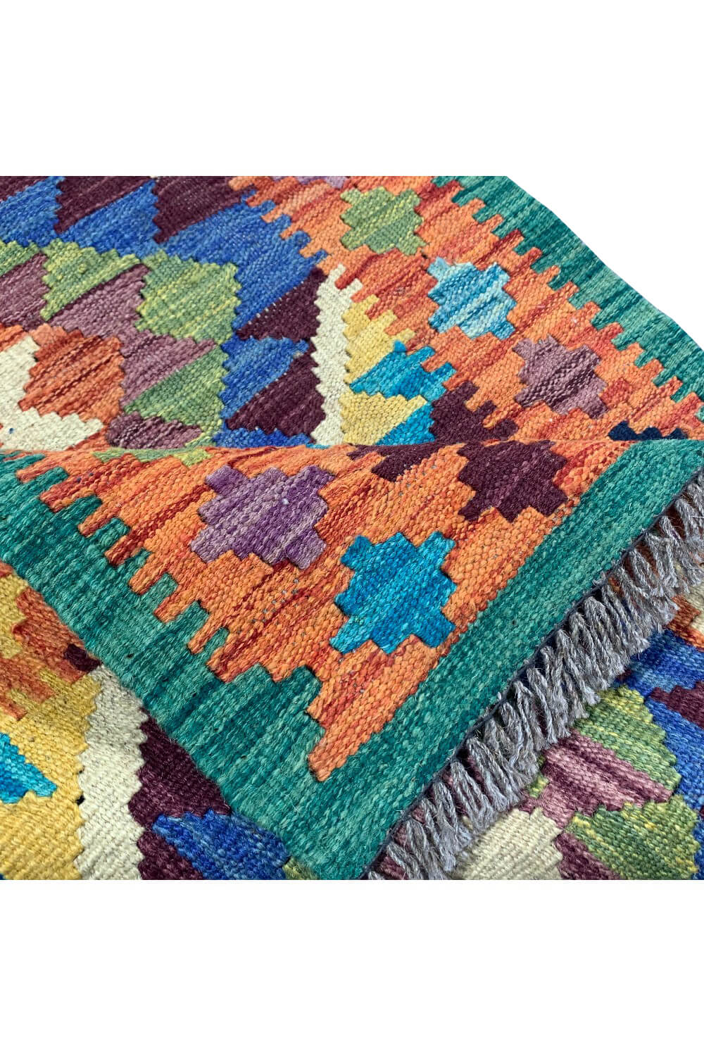 MODERN CHOBI KILIM 2.9 X 2.0 FT