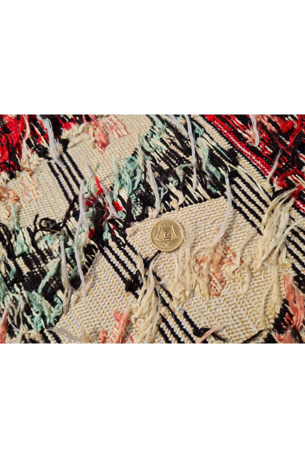 Fine Quality Hand Knotted Veg Dyed Soumak Pictorial silk Kilim Area Rug 6 x 4 Ft (914 KHI)