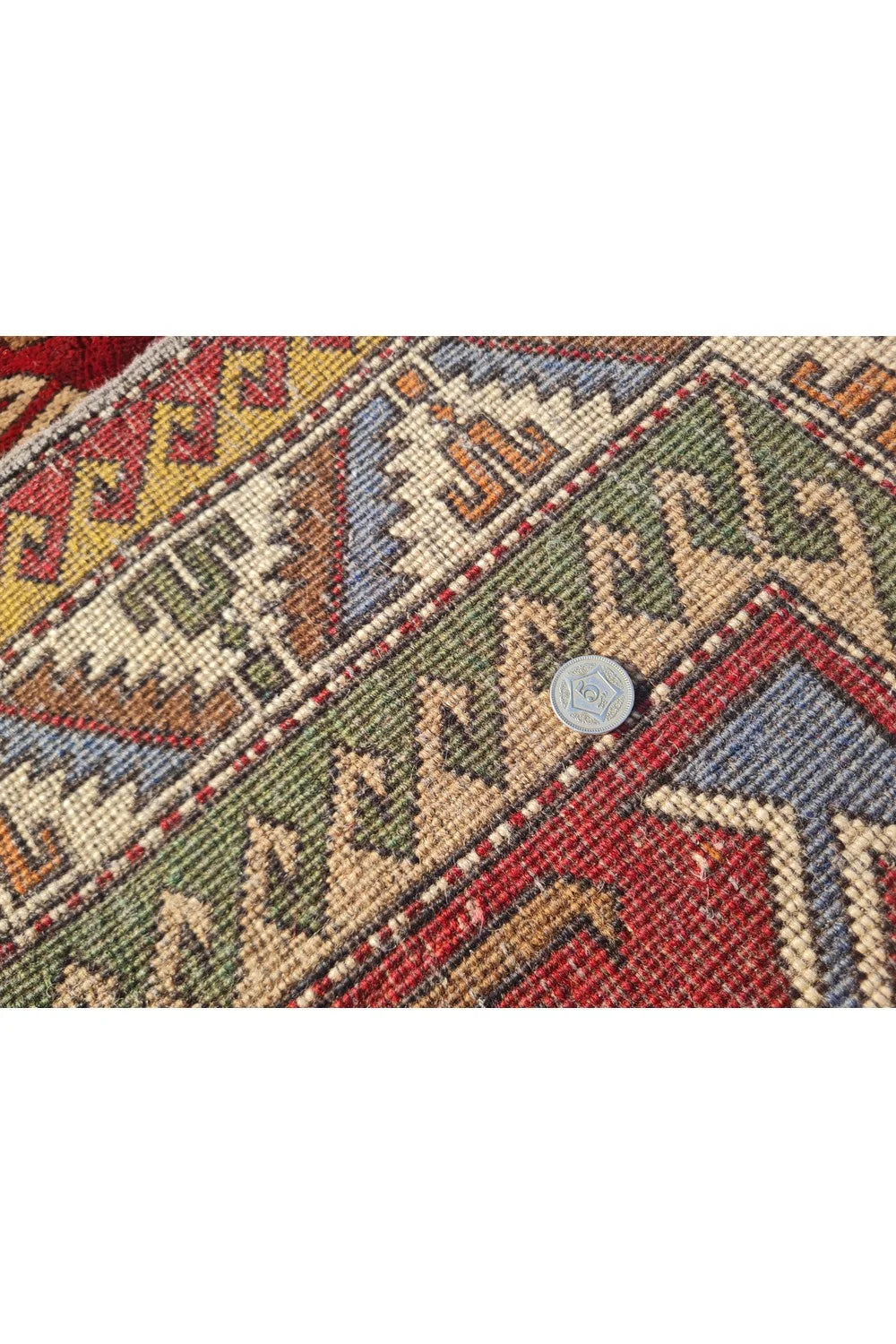 Amazing Hand Knotted Vintage Traditional Tribal Kurdi Wool Area Rug 6 x 4 Ft