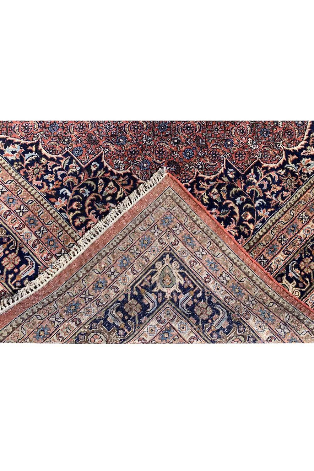 Amazing Hand Knotted Vintage Tabreez Wool Area Rug 11.5 x 8.1 Ft