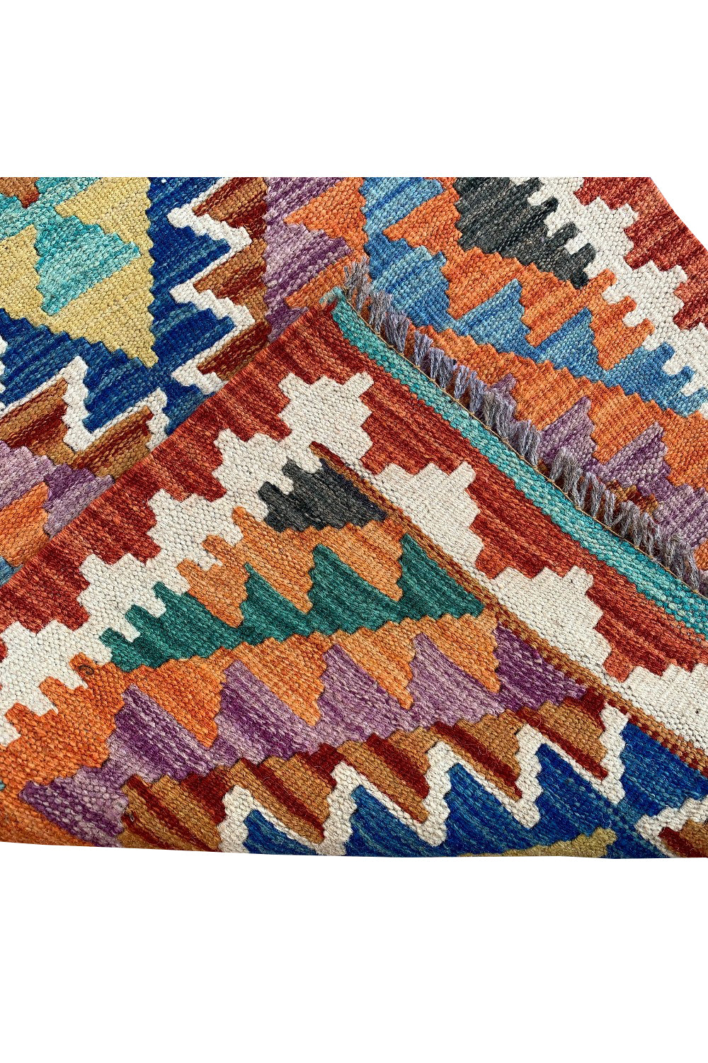 MODERN CHOBI KILIM 2.11 x 1.10 Ft