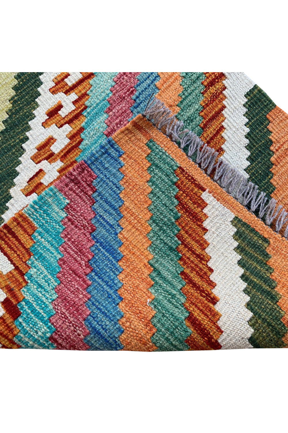 MODERN CHOBI KILIM 2.9 x 1.11 Ft