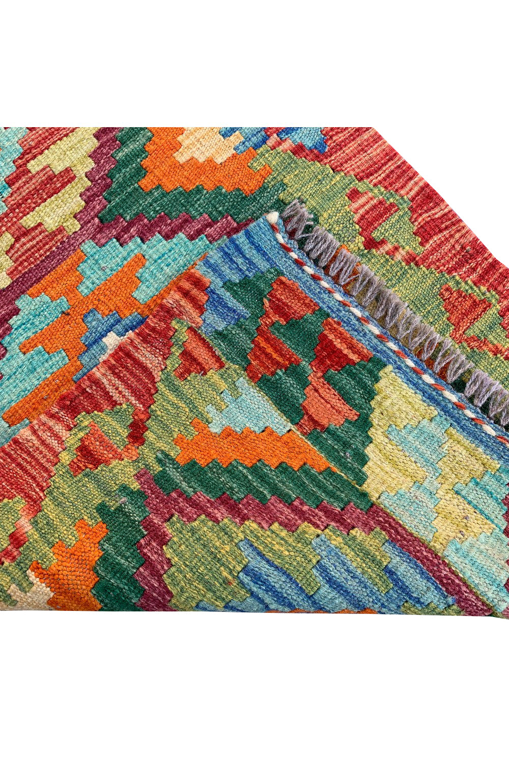 MODERN CHOBI KILIM 3.0 X 1.11 FT