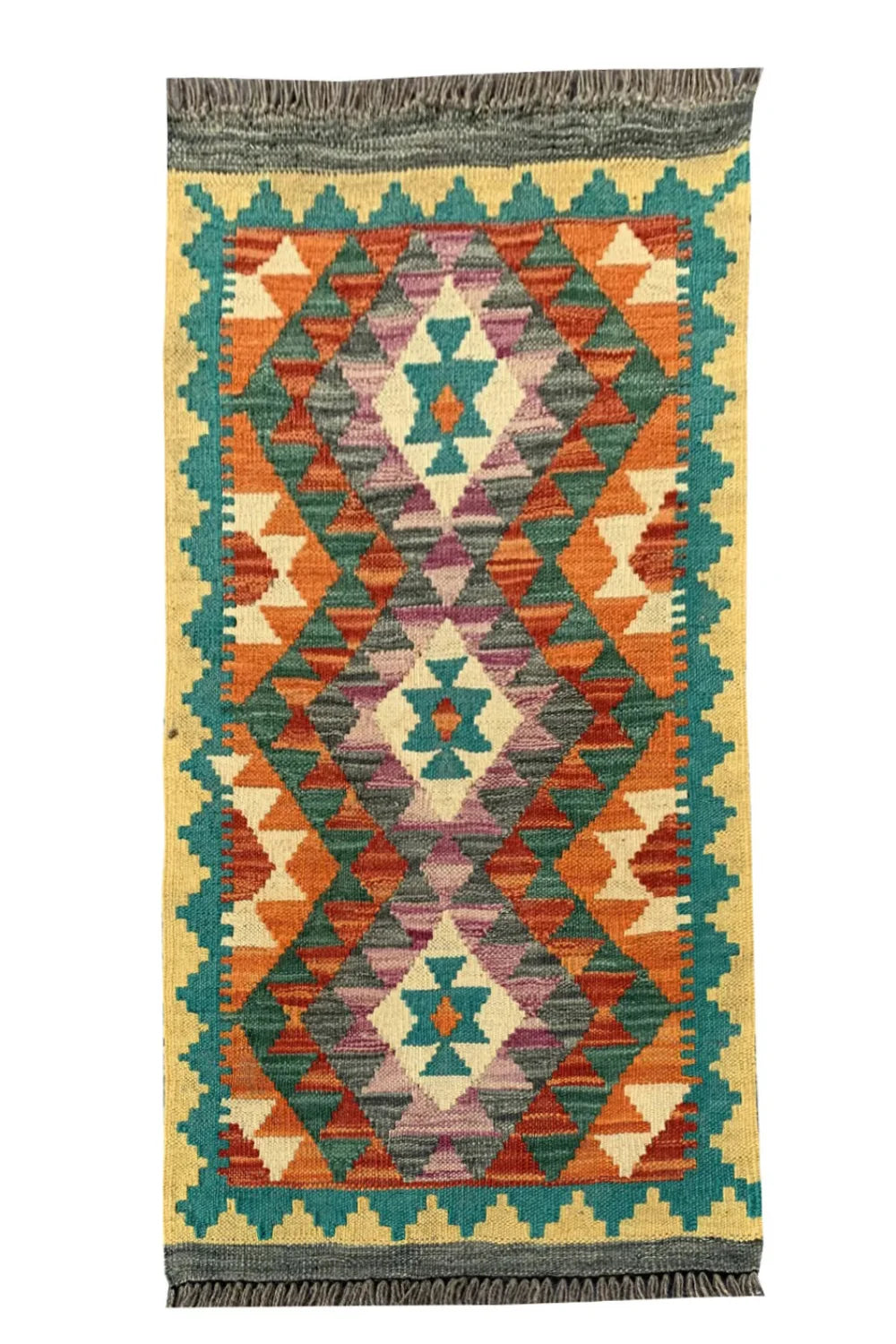 MODERN CHOBI KILIM 3.2 x 1.10 Ft