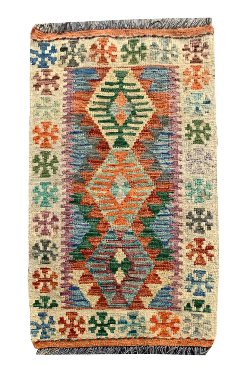 MODERN CHOBI KILIM 3.1 x 1.10 Ft
