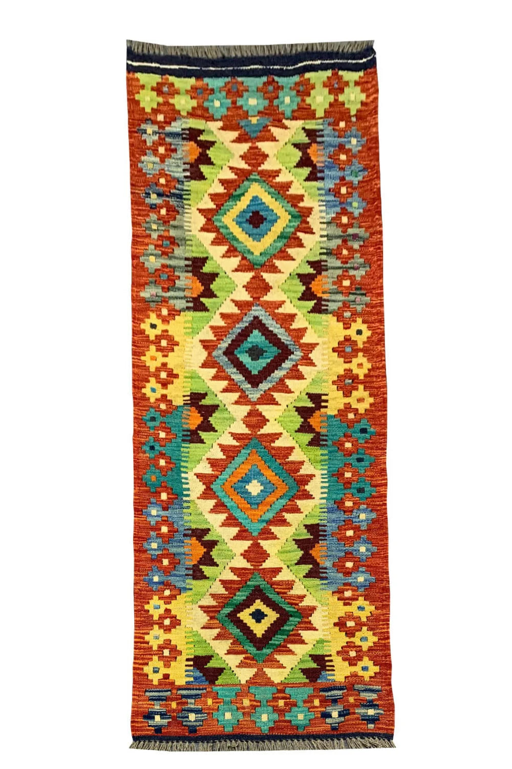 MODERN CHOBI KILIM 6.6 X 2.2 FT