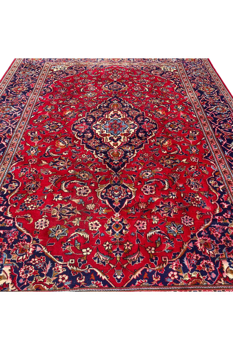 VINTAGE KASHAN 11.1 X 8.3 FT