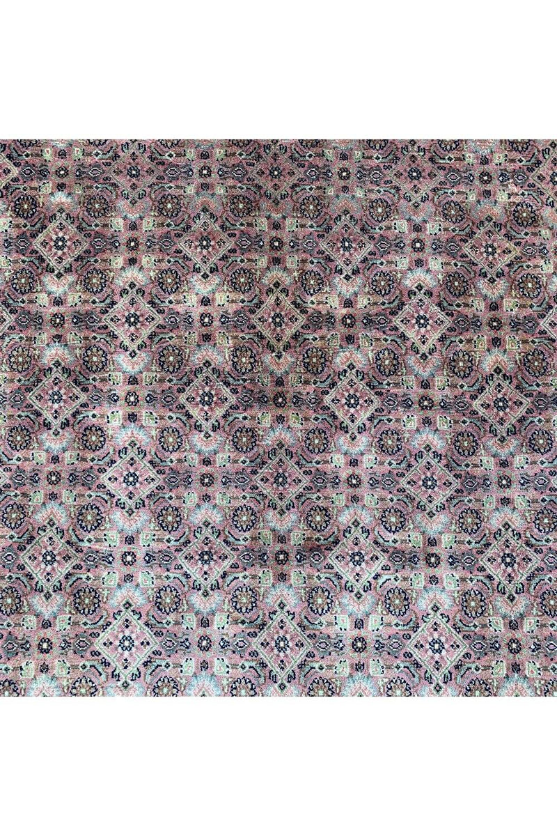Authentic Hand Knotted Vintage Bijour Wool Area Rug 11.3 X 8.2 Ft (296 GER)