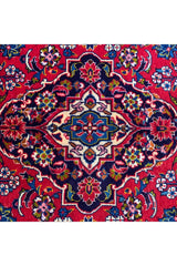 Authentic Hand Knotted Vintage Qashoun Wool Area Rug 5.3 X 3.8 FT