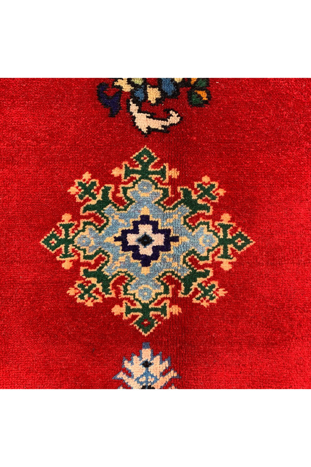 Authentic Hand Knotted Vintage Morocco Wool Area Rug 10.3 X 6.10 Ft (386 Ger)