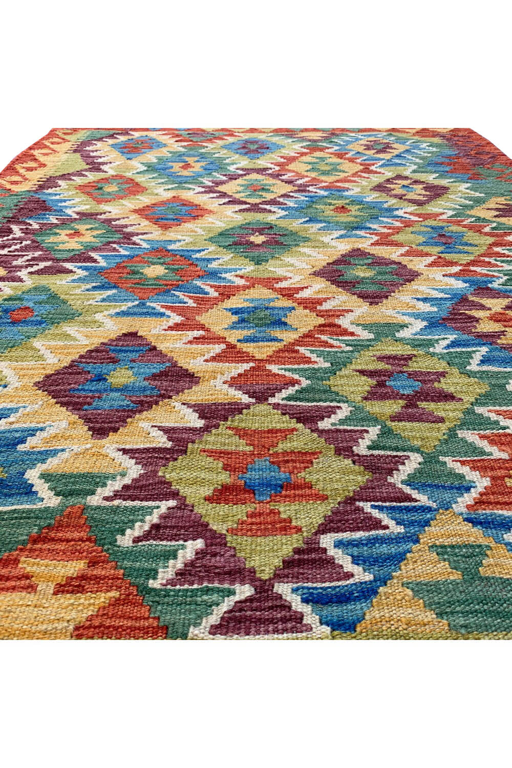 MODERN CHOBI KILIM 4.11 X 3.6 FT