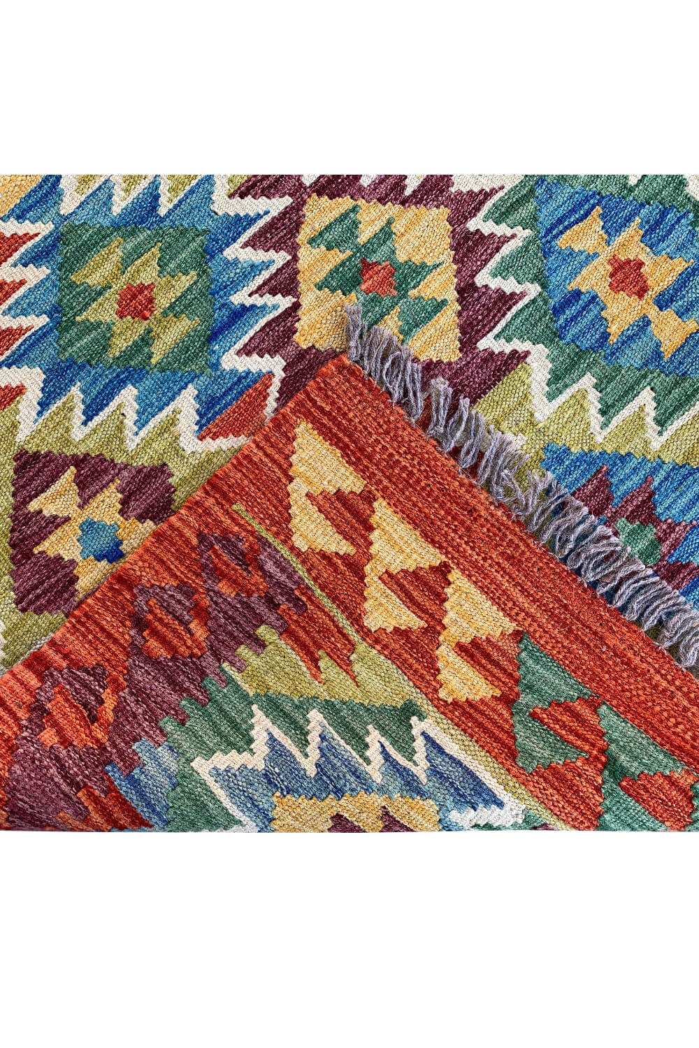 MODERN CHOBI KILIM 4.11 X 3.6 FT