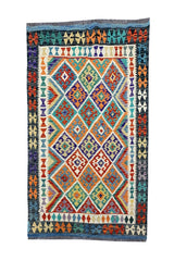 MODERN CHOBI KILIM 6.1 X 4.11 FT