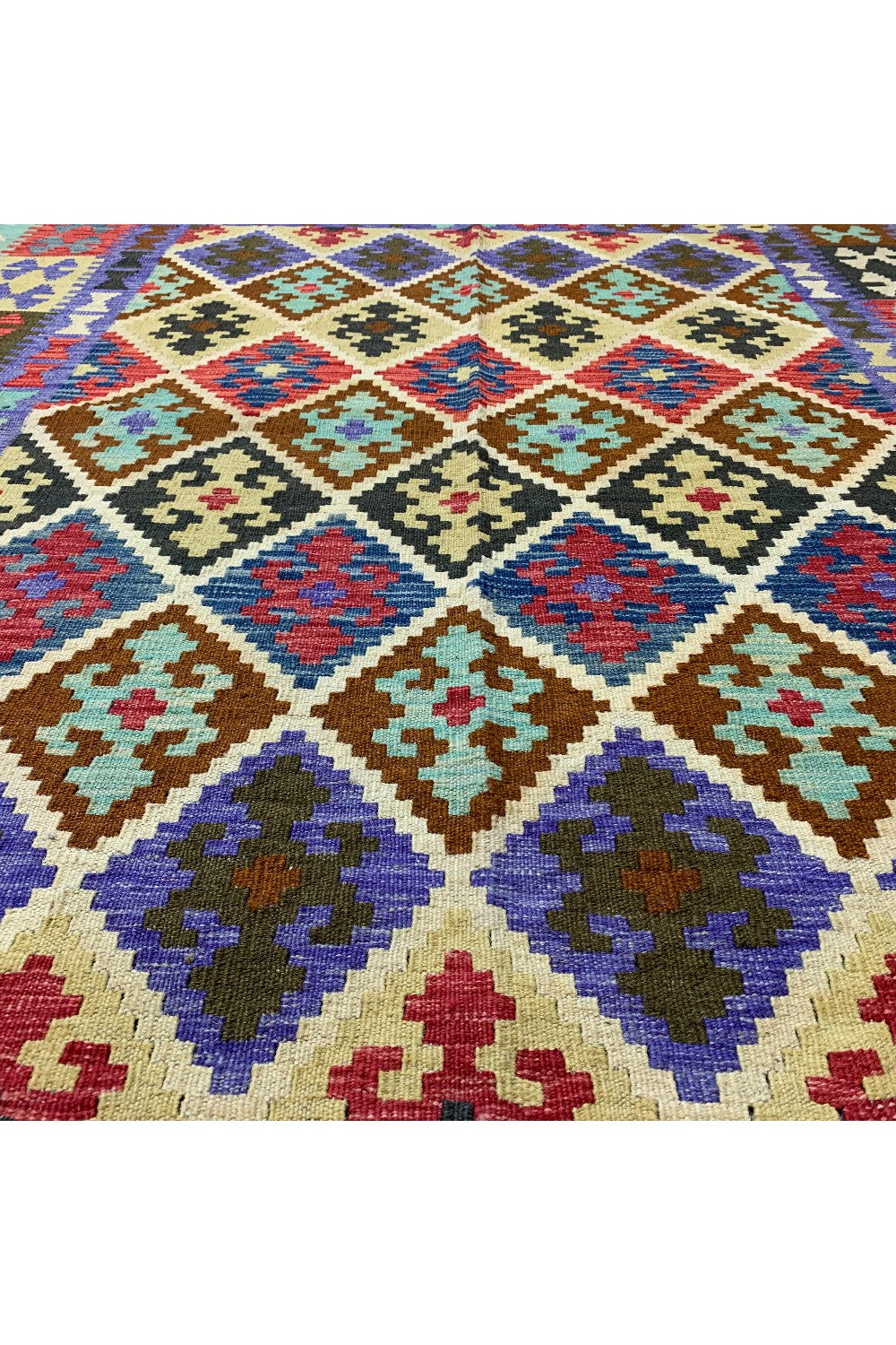 MODERN CHOBI KILIM 6.4 X 5.3 FT