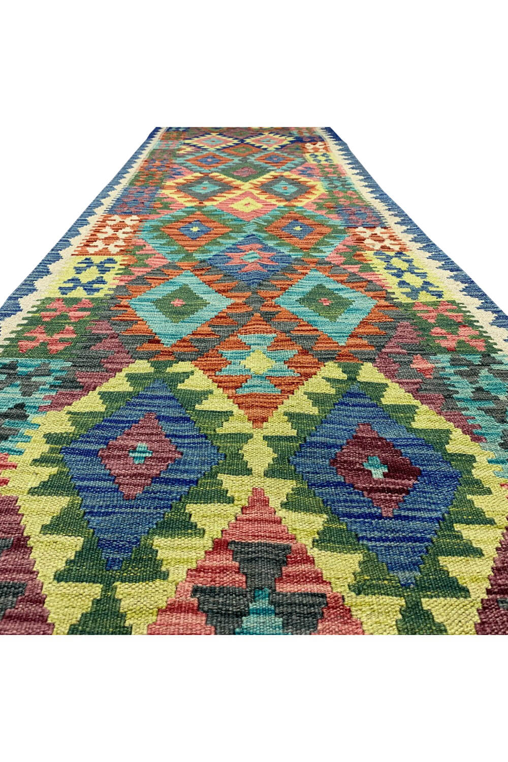 MODERN CHOBI RUNNER 9.4 X 2.9 FT