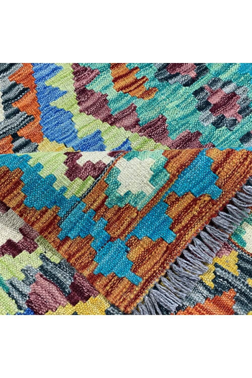 MODERN CHOBI RUNNER 9.11 X 2.7 FT