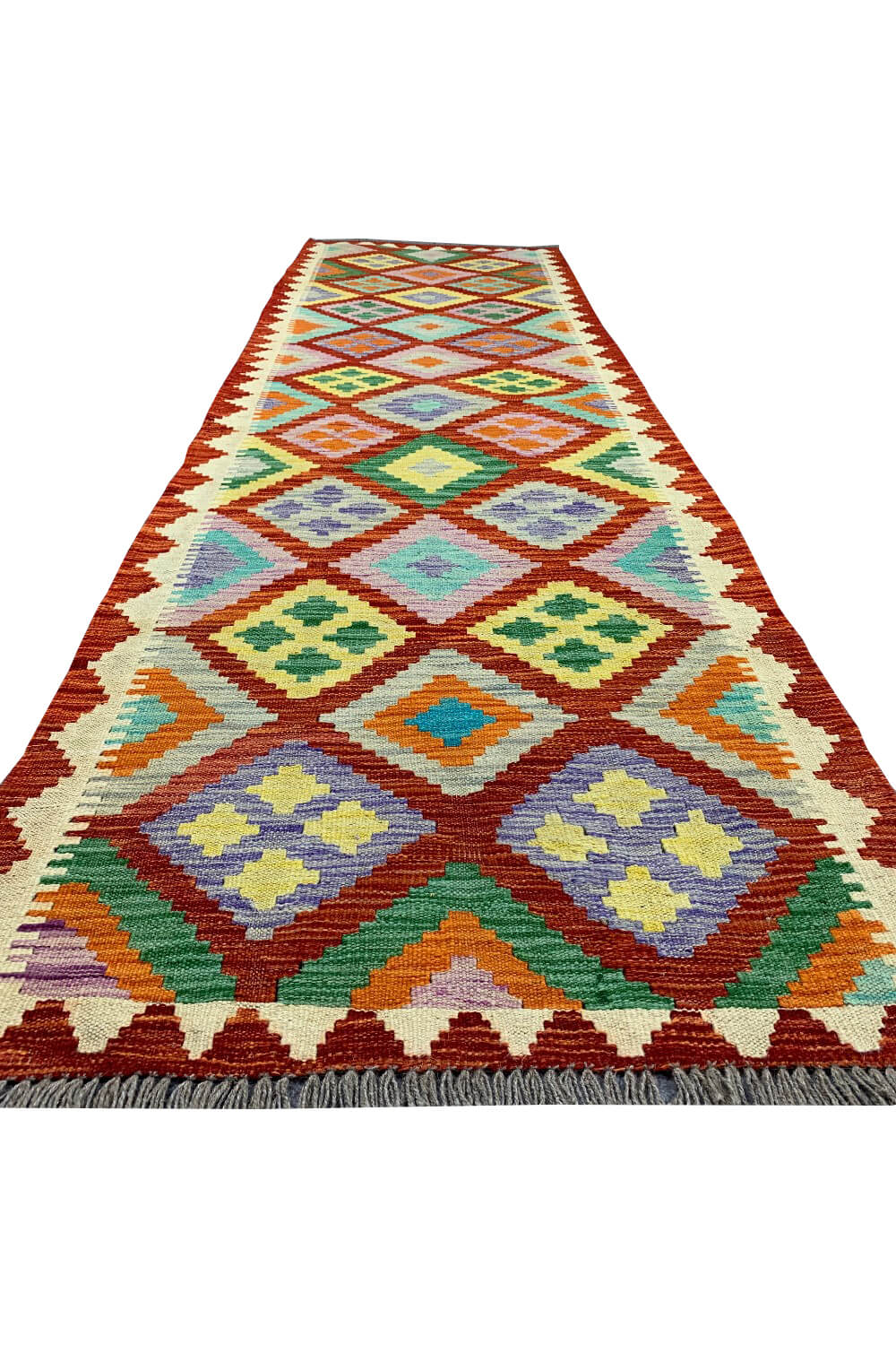 MODERN CHOBI RUNNER 9.9 X 2.8 FT