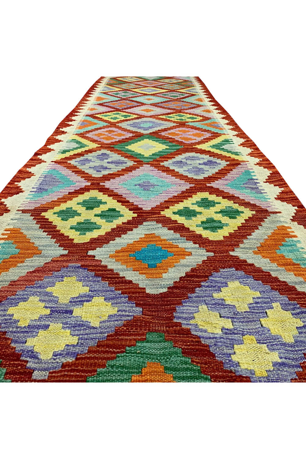 MODERN CHOBI RUNNER 9.9 X 2.8 FT