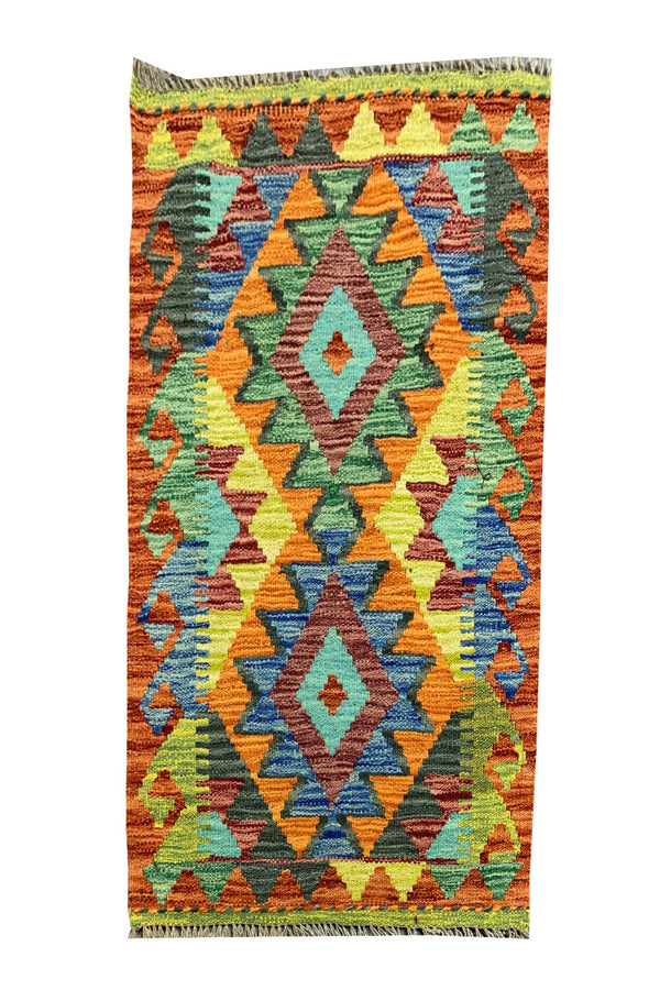 MODERN CHOBI KILIM 2.9 X 2.0 FT