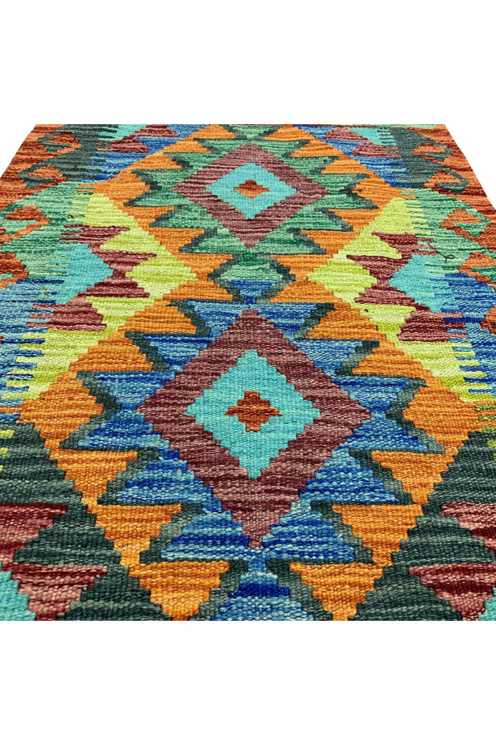 MODERN CHOBI KILIM 2.9 X 2.0 FT