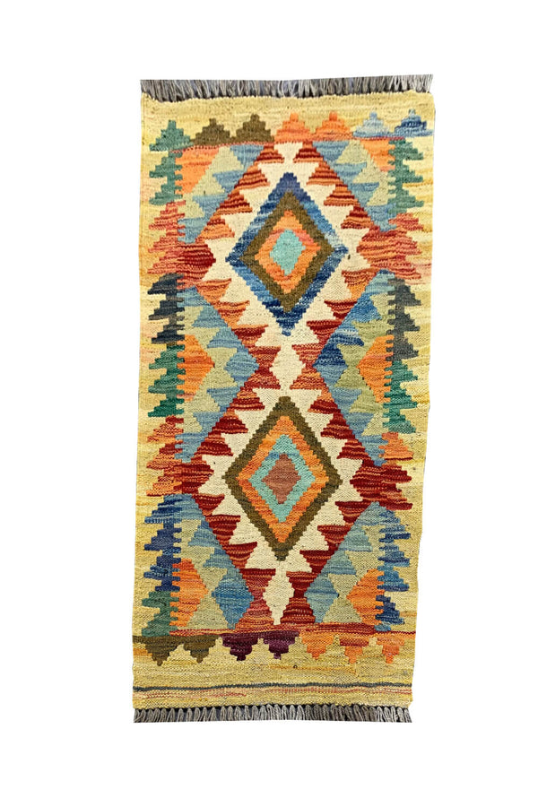 MODERN CHOBI KILIM 2.3 X 1.9 FT