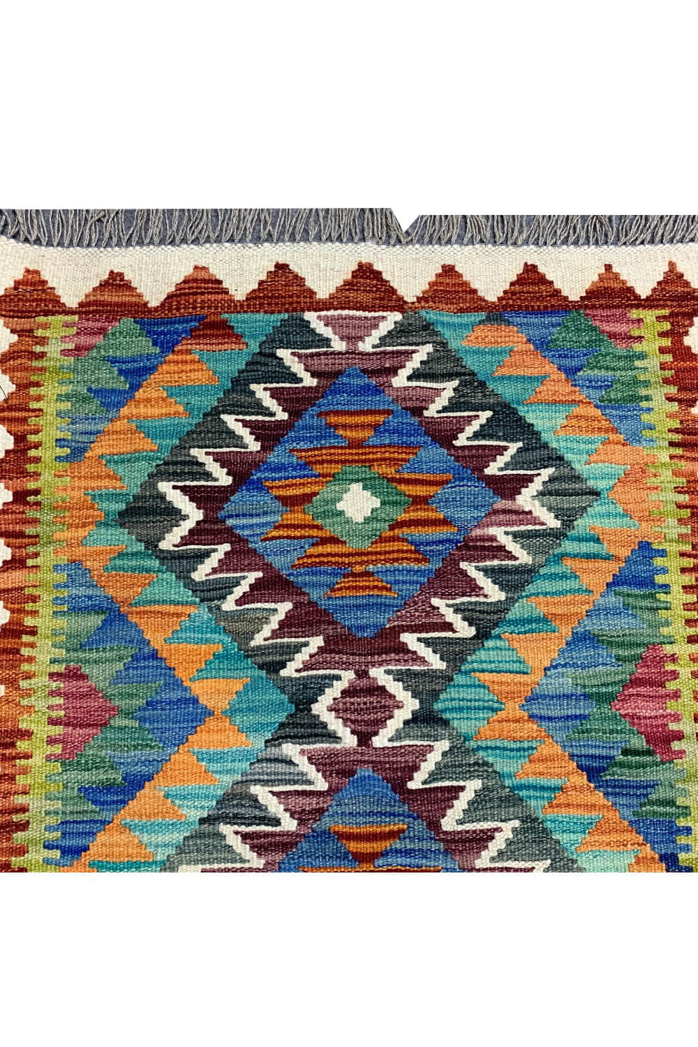 MODERN CHOBI KILIM 3.8 X 2.1 FT