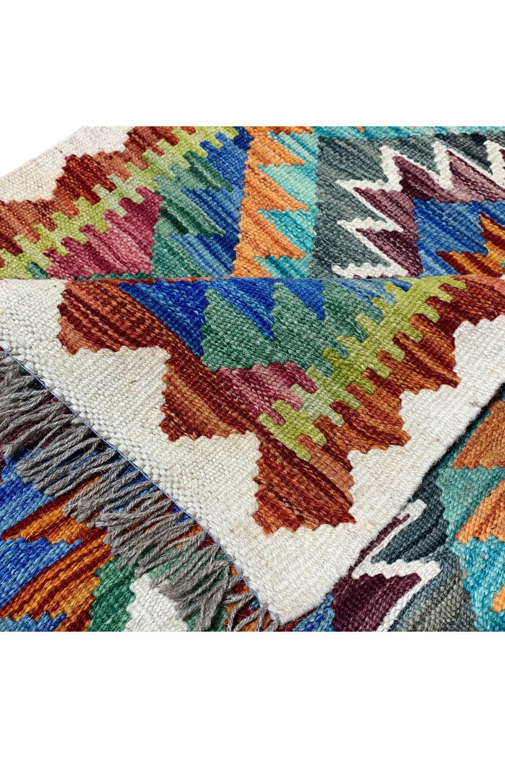 MODERN CHOBI KILIM 3.8 X 2.1 FT