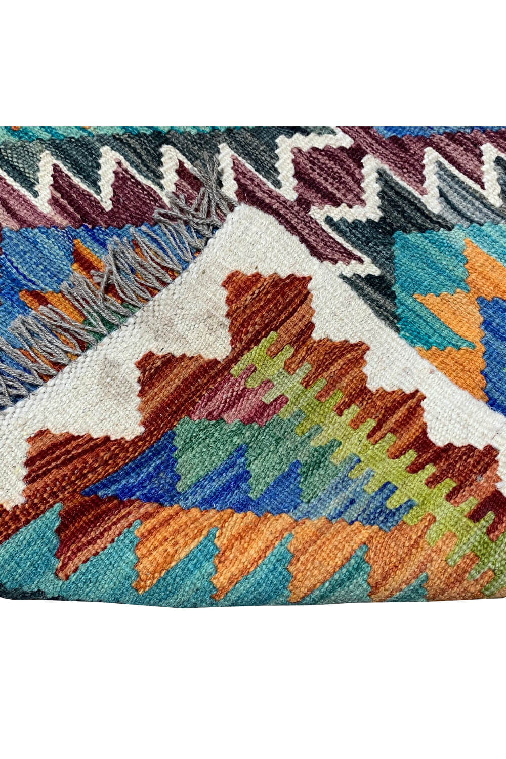 MODERN CHOBI KILIM 3.8 X 2.1 FT