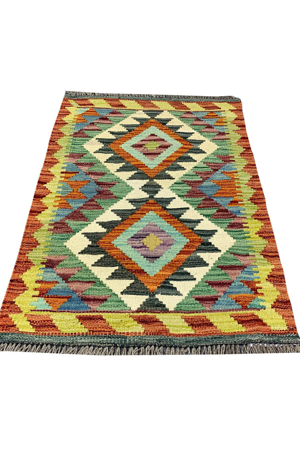 MODERN CHOBI KILIM 2.10 X 2.0 FT