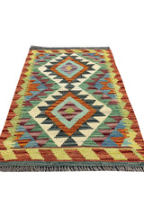 MODERN CHOBI KILIM 2.10 X 2.0 FT