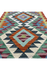 MODERN CHOBI KILIM 2.10 X 2.0 FT