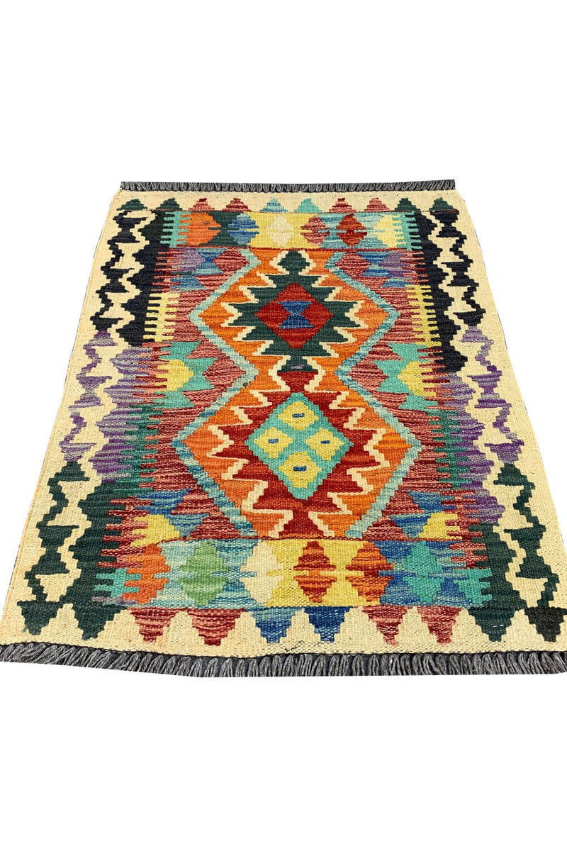MODERN CHOBI KILIM 2.8 X 2.0 FT