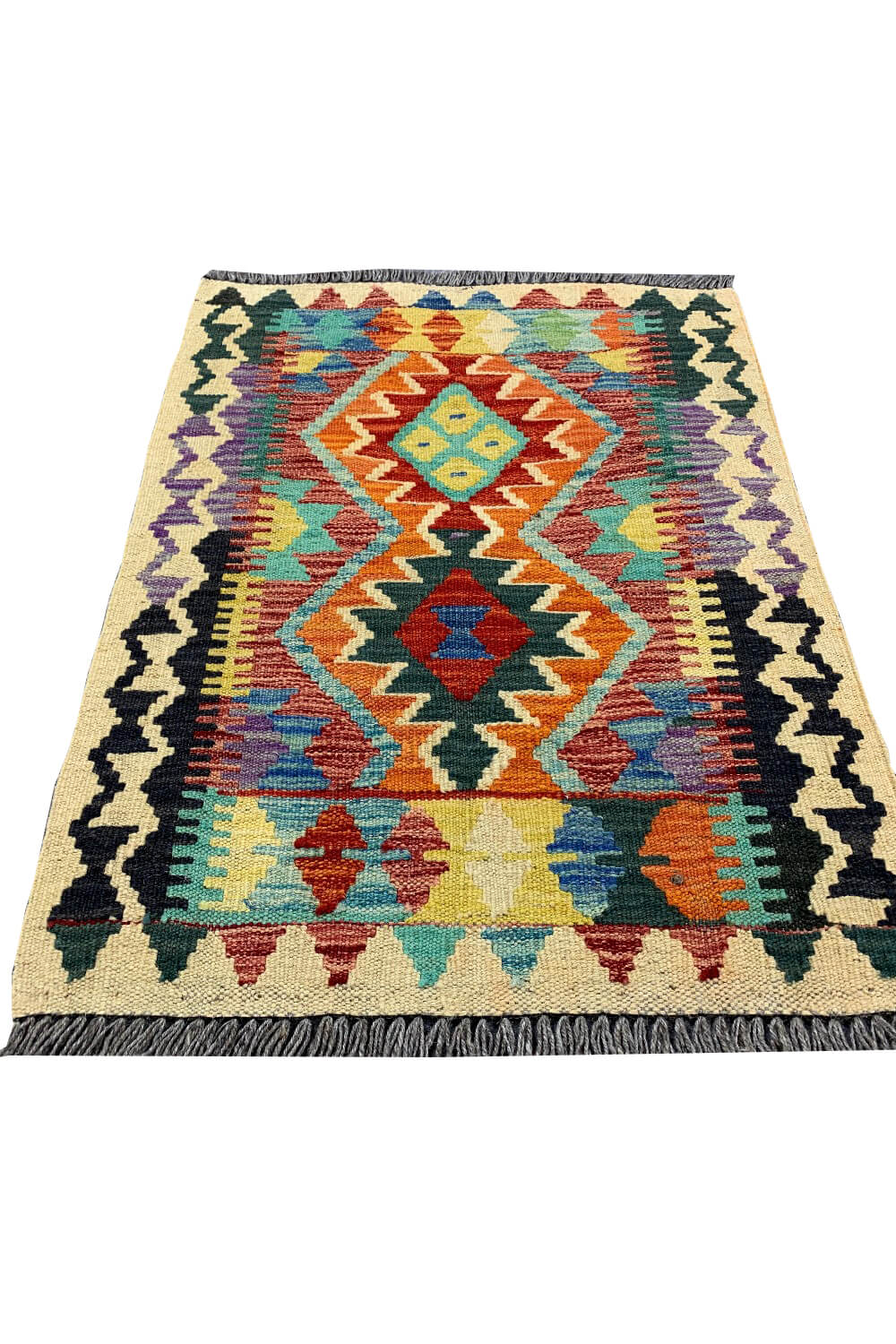 MODERN CHOBI KILIM 2.8 X 2.0 FT