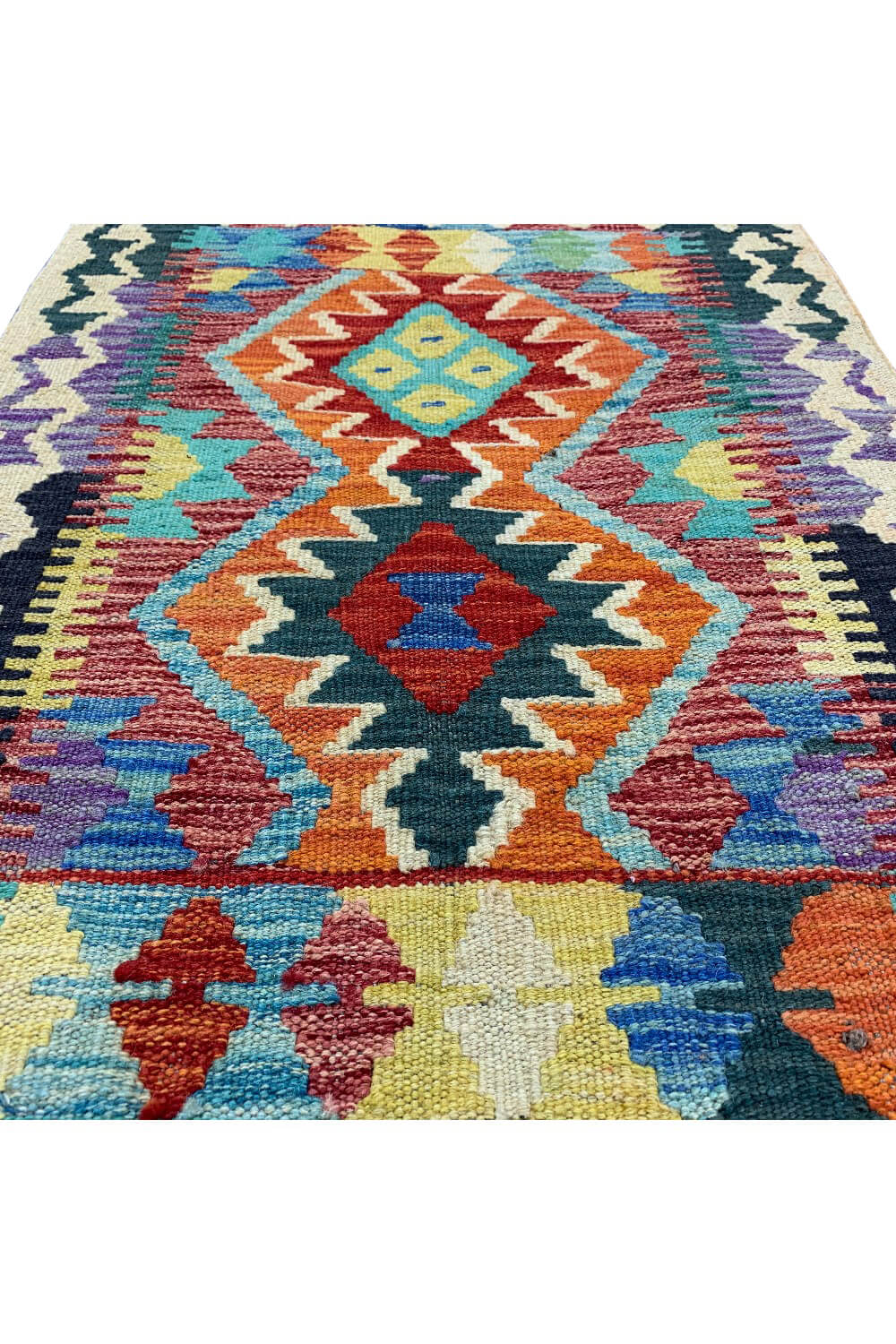 MODERN CHOBI KILIM 2.8 X 2.0 FT