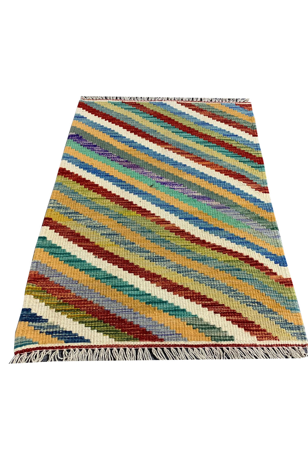 MODERN CHOBI KILIM 2.10 X 2.0 FT