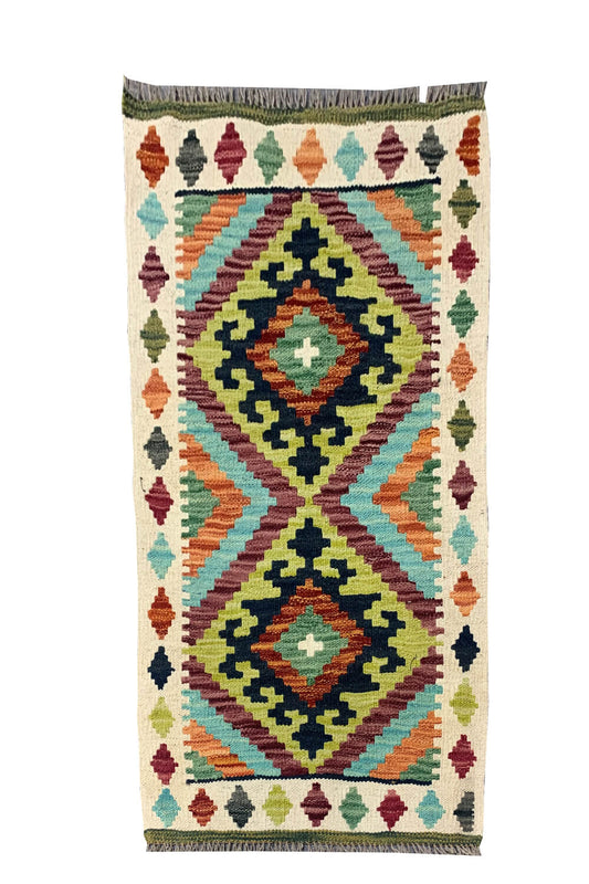 MODERN CHOBI KILIM 2.11 X 2.0 FT