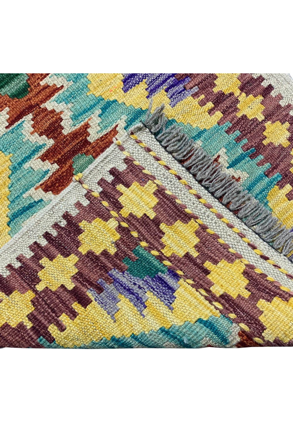 MODERN CHOBI KILIM 3.0 X 1.11 FT