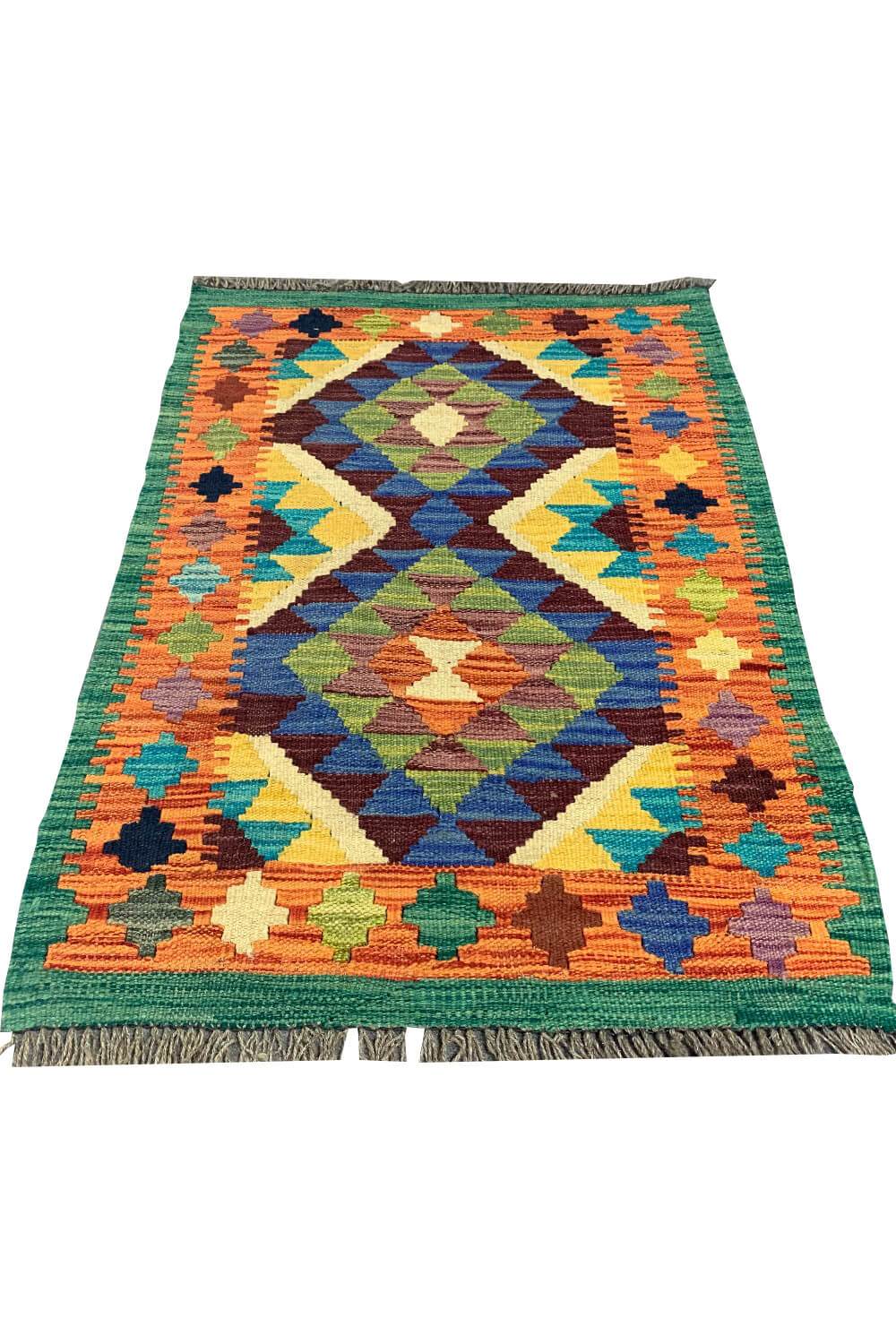 MODERN CHOBI KILIM 2.9 X 2.0 FT
