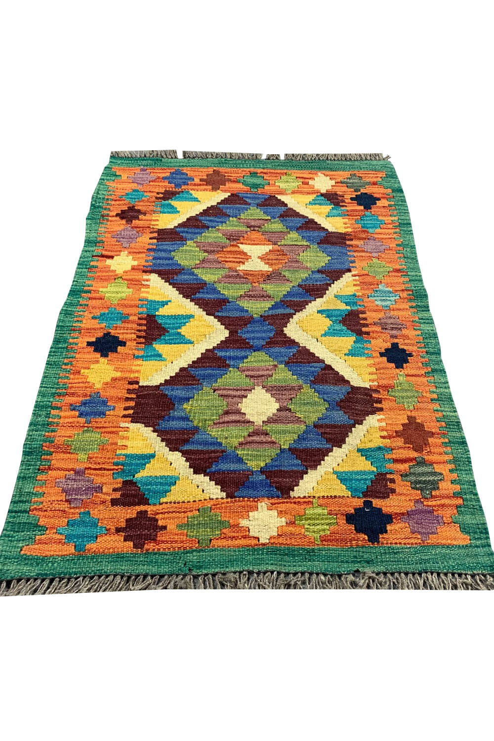 MODERN CHOBI KILIM 2.9 X 2.0 FT