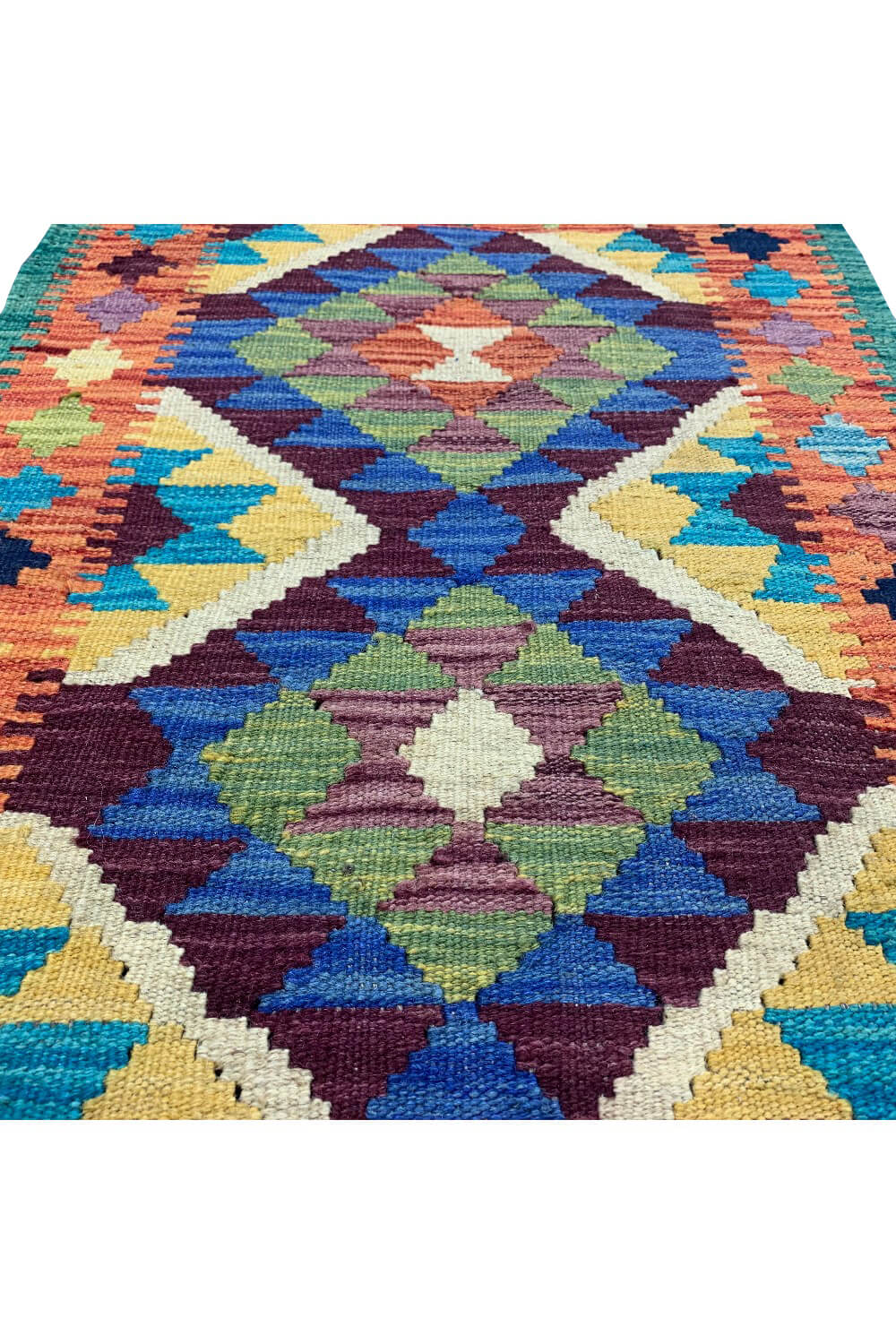 MODERN CHOBI KILIM 2.9 X 2.0 FT