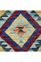 MODERN CHOBI KILIM 2.10 X 1.9 FT