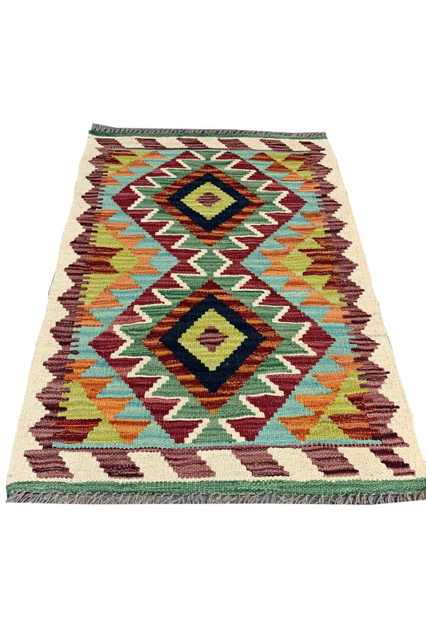 MODERN CHOBI KILIM 2.11 X 2.0 FT