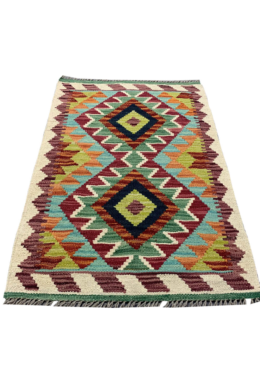 MODERN CHOBI KILIM 2.11 X 2.0 FT