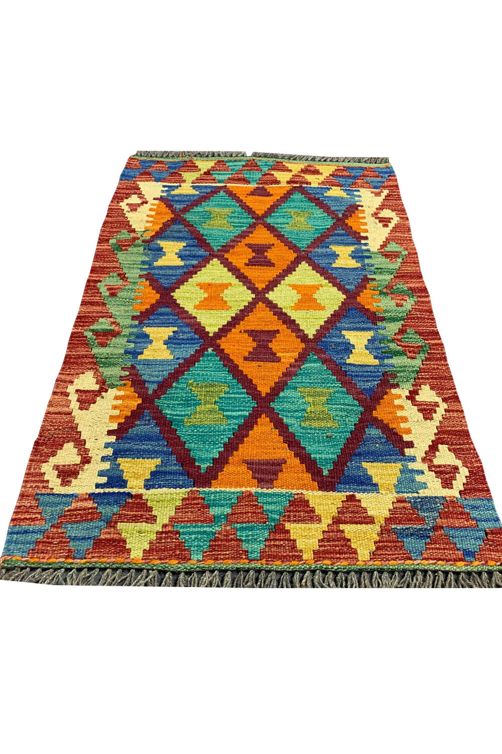 MODERN CHOBI KILIM 2.11 X 1.11 FT