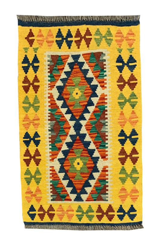 MODERN CHOBI KILIM 2.11 X 2.0 FT