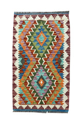 MODERN CHOBI KILIM 2.11 X 1.11 FT