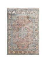 Authentic Hand Knotted Vintage Kashmiri Silk Area Rug 17.9 x 11.11 Ft (1565 Ger-4)